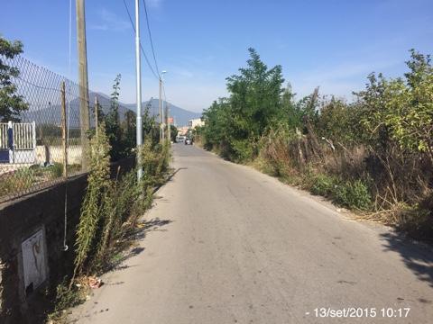 Mancanza di manutenzione ordinaria in Via XXV Aprile